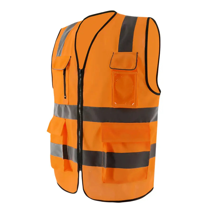 SMASYS High Visibility Multifunctional Reflective Safety Vest with Pockets SMASYS Store