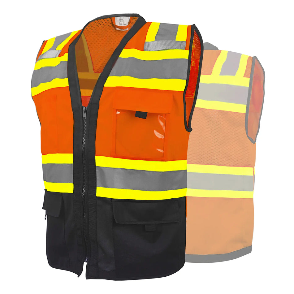 SMASYS Heavy Duty High Visibility Safety Reflective Vest SMASYS Store