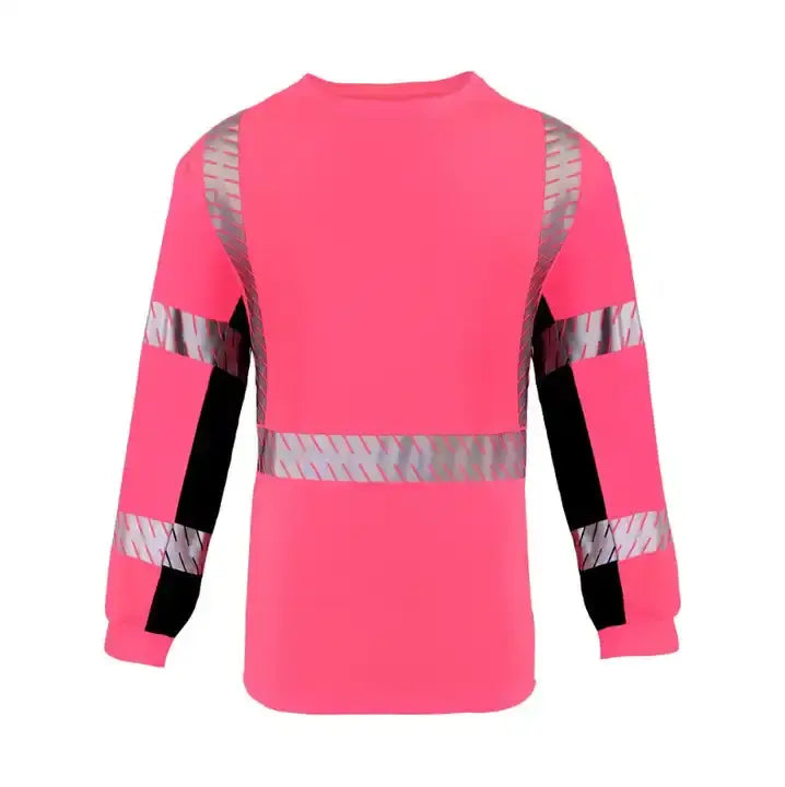 SMASYS Safety Shirts with Silver Slanted Carving Reflective Tape SMASYS Store