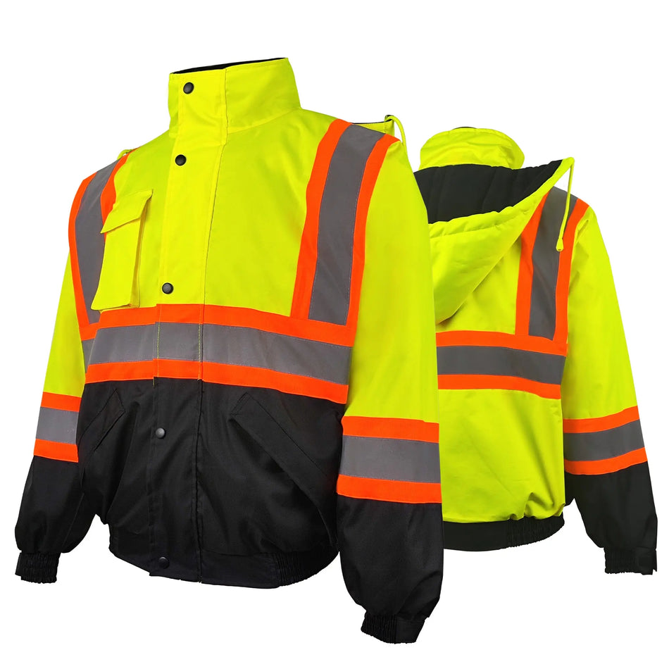 SMASYS Waterproof Safety Jacket Hi Vis Reflective Jacket SMASYS Store