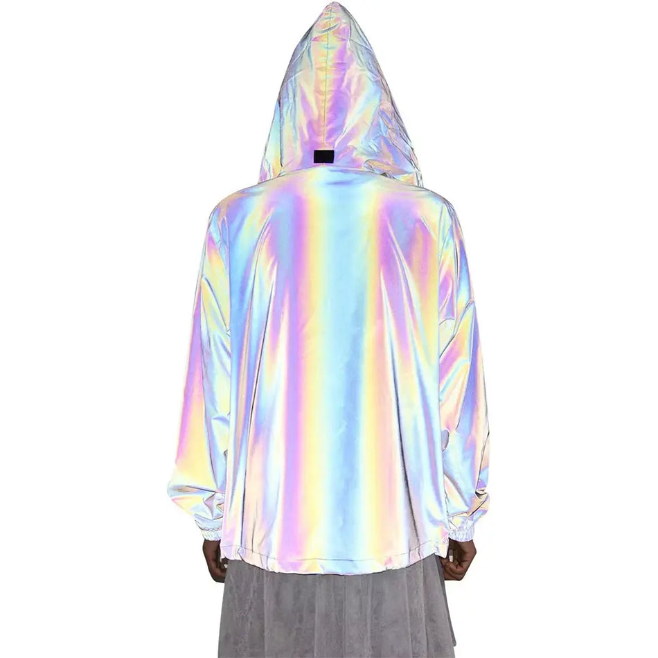 SMASYS Fashion Rainbow Reflective Jacket SMASYS Store