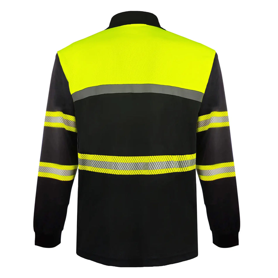 SMASYS High Reflective Polo Shirts with Pocket, Long Sleeve  Safety Shirts SMASYS Store