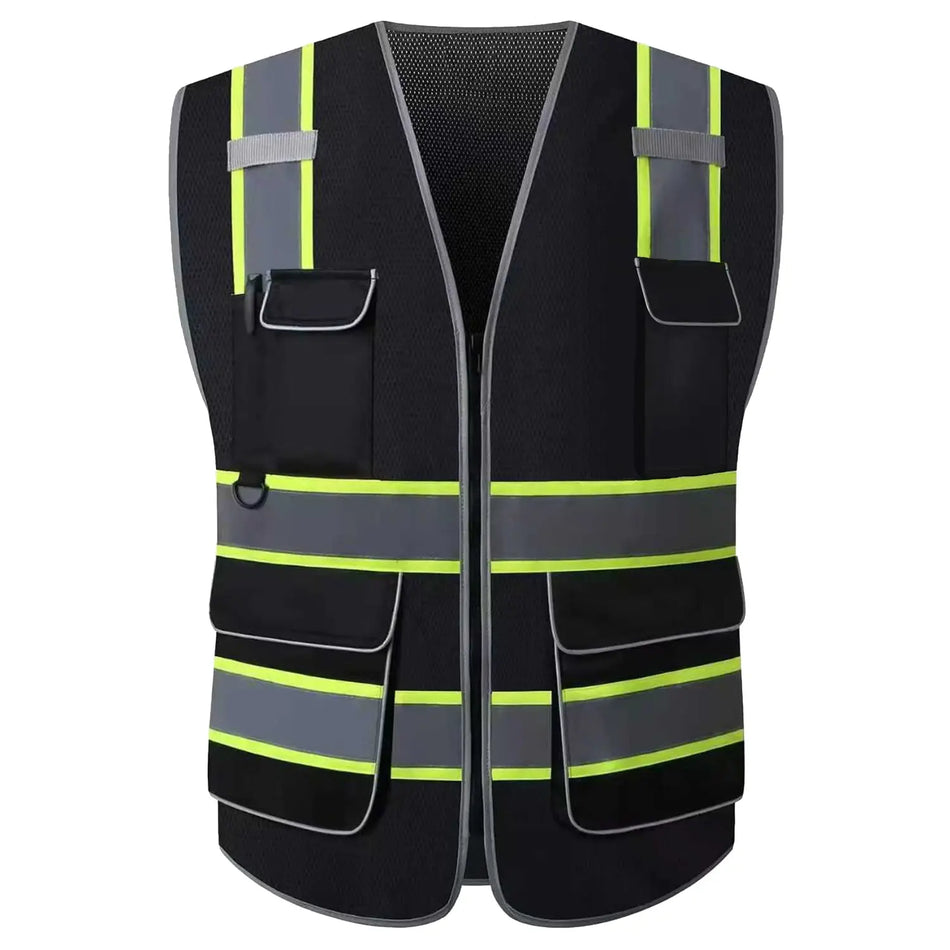 SMASYS Multi Pockets High Visibility Reflective Safety Vest SMASYS Store