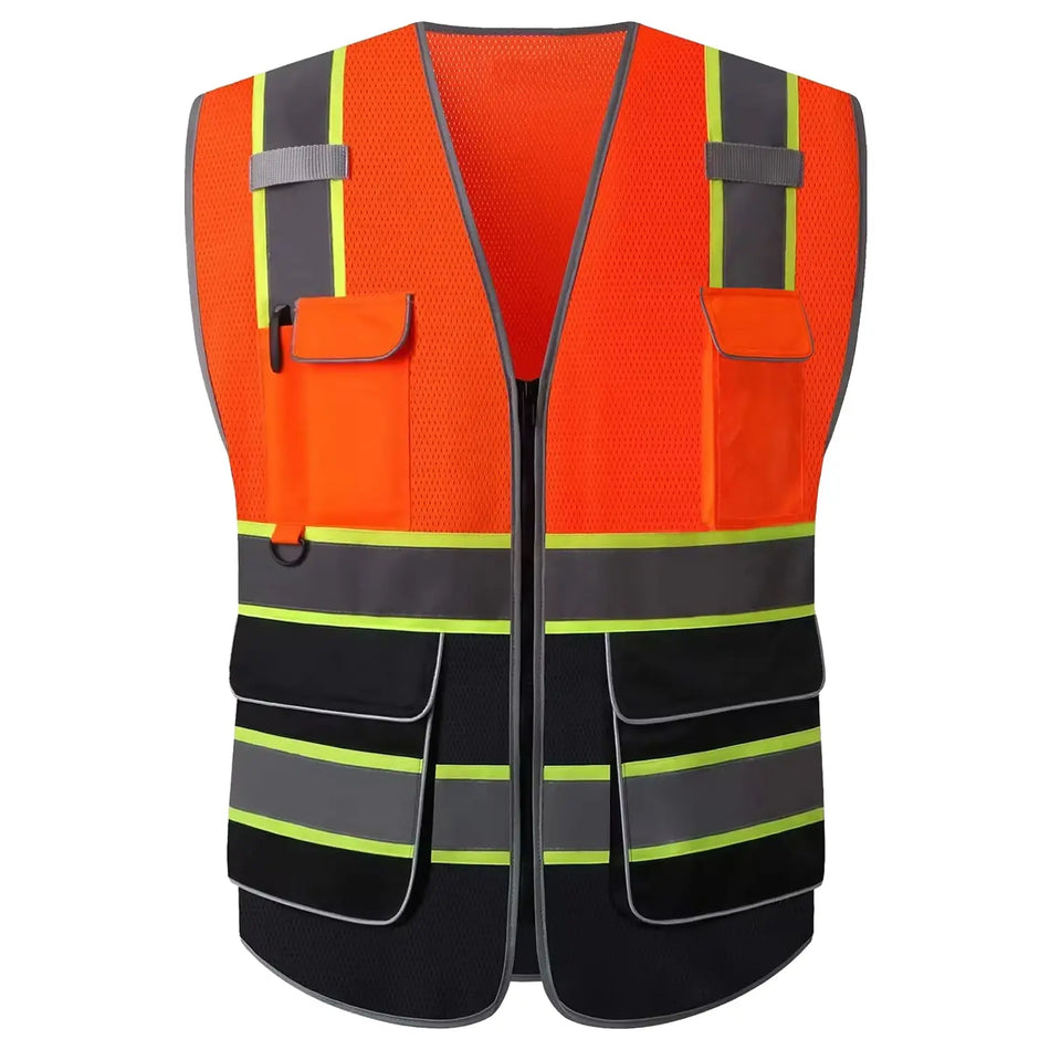 SMASYS Multi Pockets High Visibility Reflective Safety Vest SMASYS Store