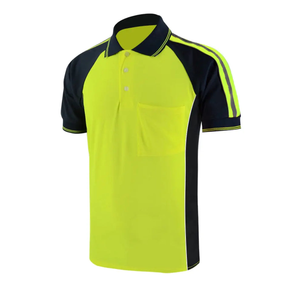 SMASYS Safety Polo Shirts High Visibility Reflective Cycling Shirts SMASYS Store