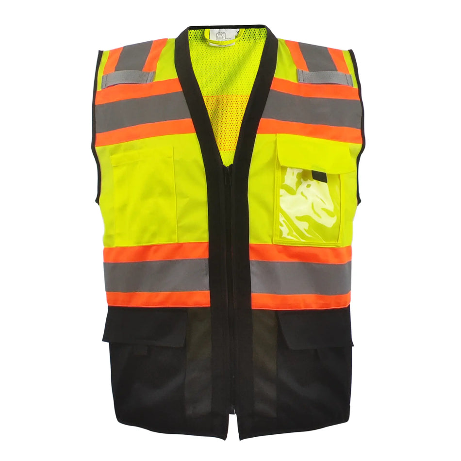 SMASYS Heavy Duty High Visibility Safety Reflective Vest SMASYS Store