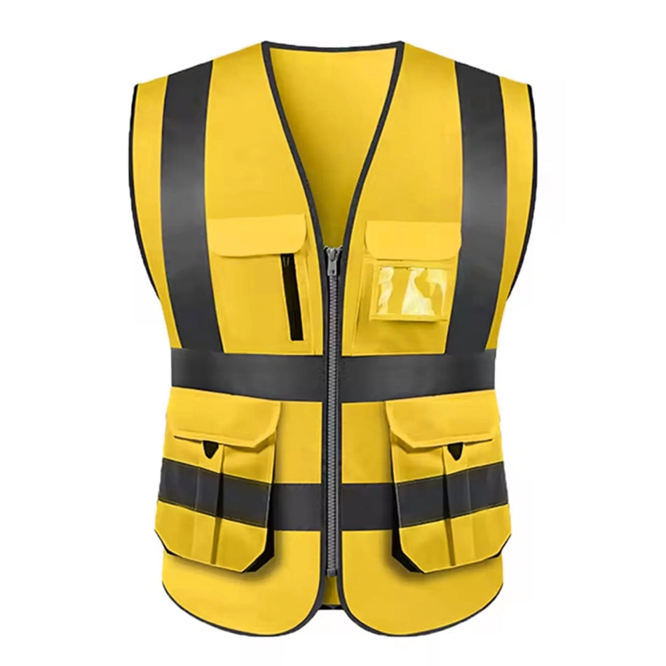 SMASYS Classic High Visibility Reflective Safety Vest with Multi Pockets SMASYS Store