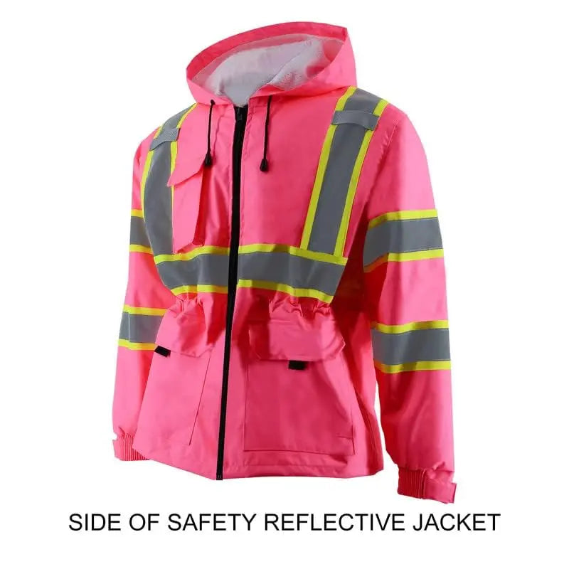 SMASYS High Visibility Safety Jacket, Reflective Winter Jacket for Women SMASYS Store