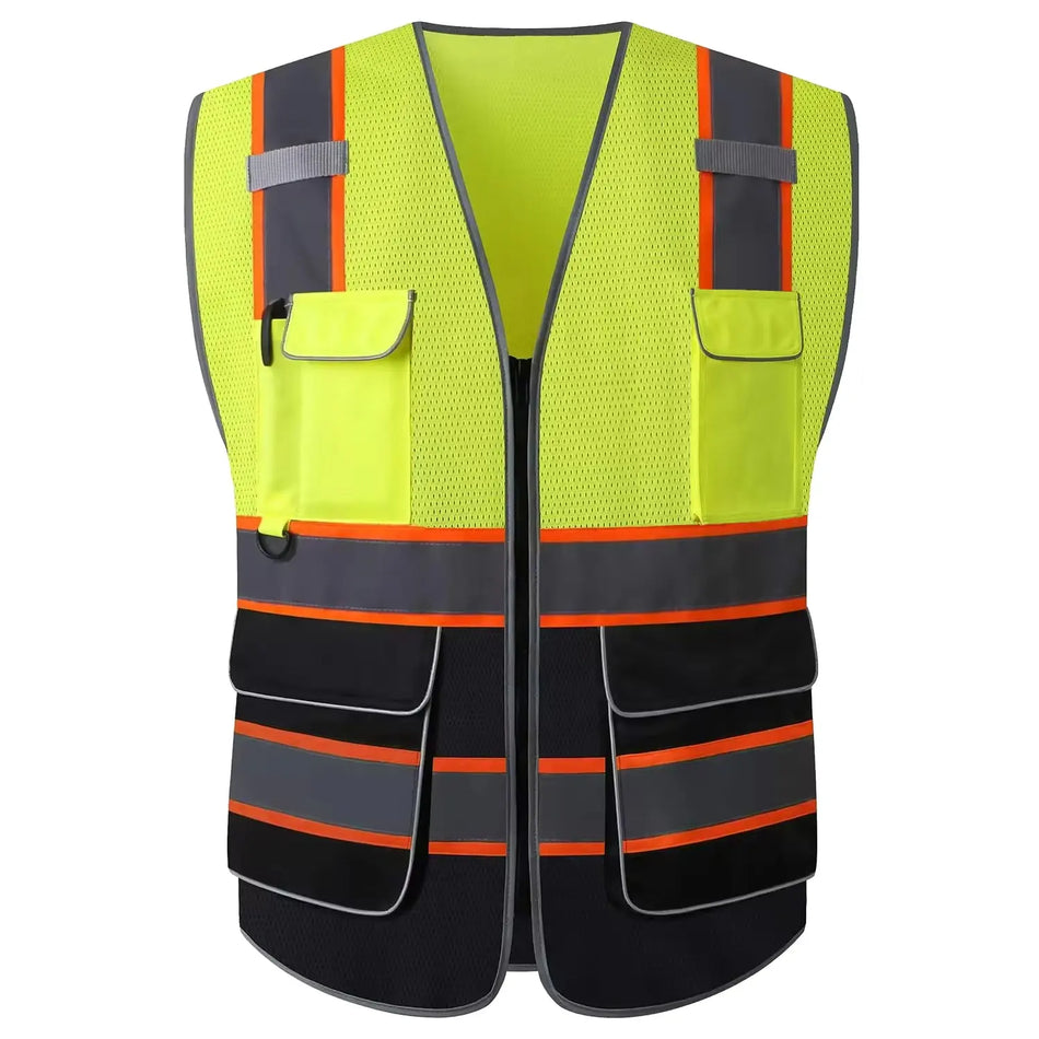 SMASYS Multi Pockets High Visibility Reflective Safety Vest SMASYS Store