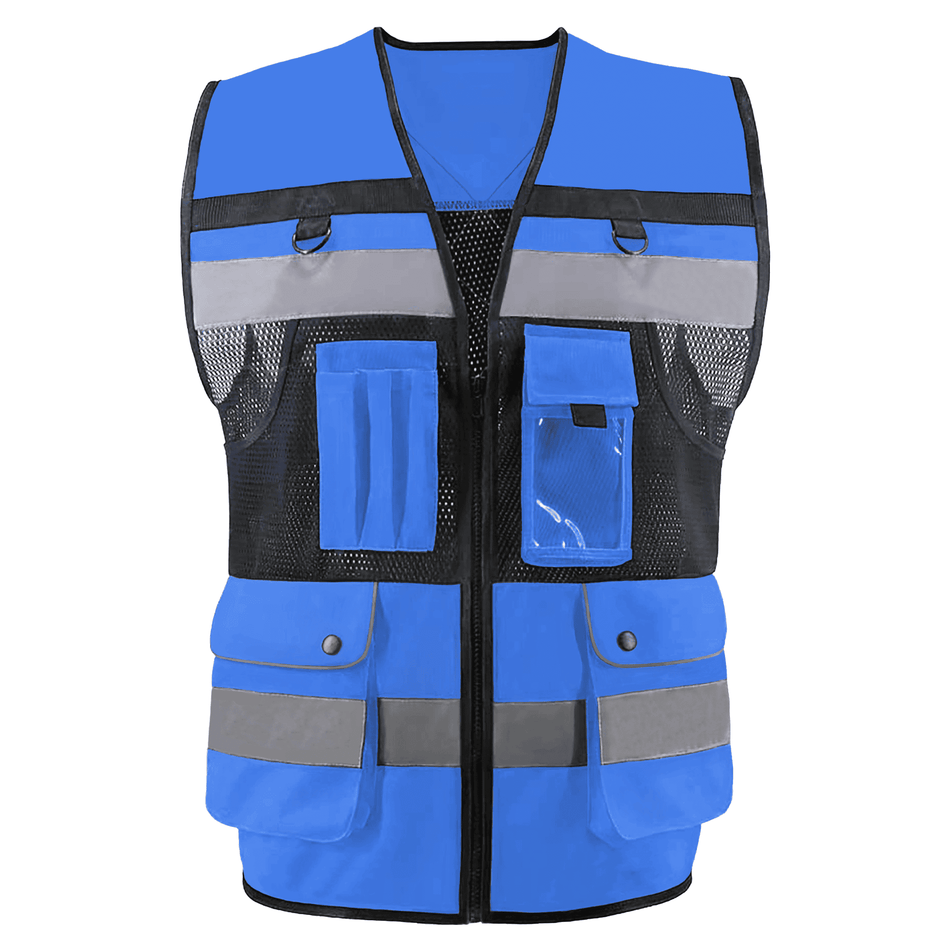 SMASYS High Visibility Reflective Vest,  Safety Vest with 7 Pockets SMASYS Store