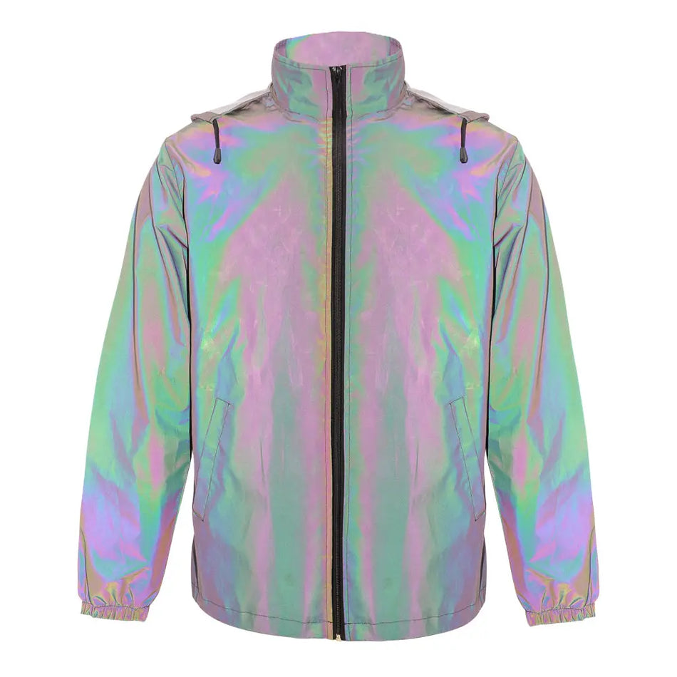 SMASYS Fashion Rainbow Reflective Jacket SMASYS Store