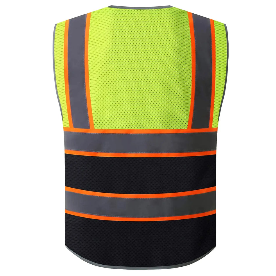 SMASYS Multi Pockets High Visibility Reflective Safety Vest SMASYS Store