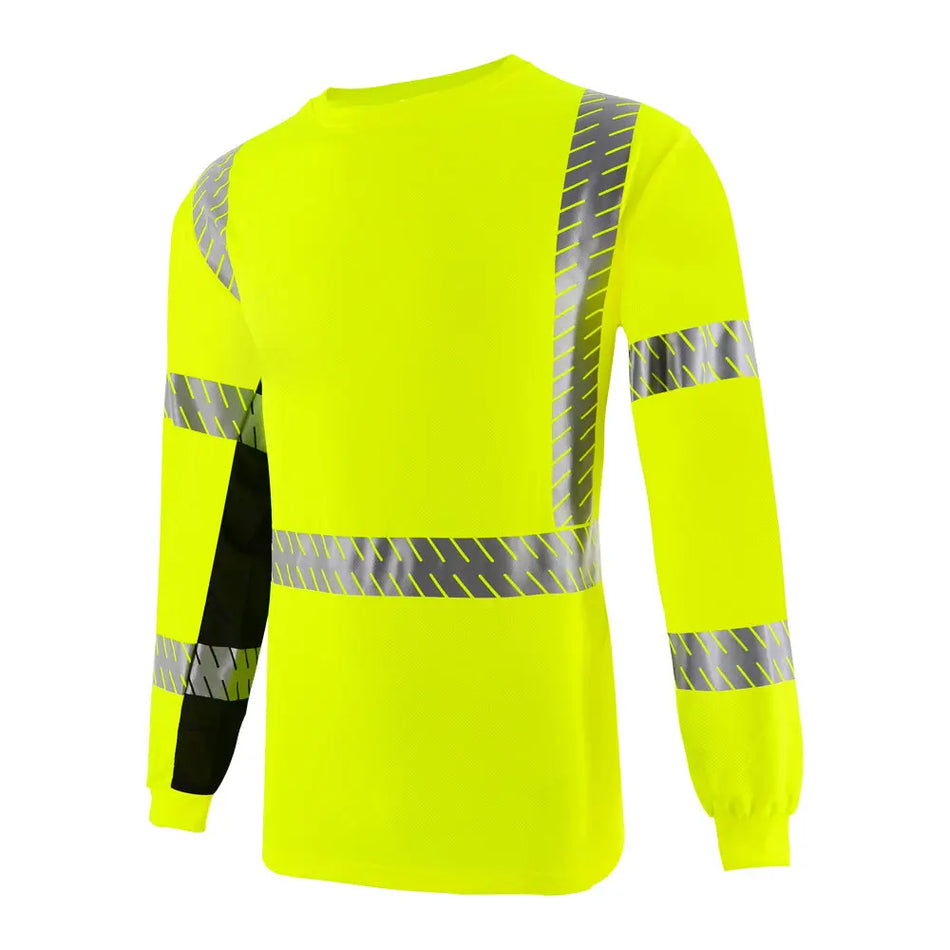 SMASYS Safety Shirts with Silver Slanted Carving Reflective Tape SMASYS Store