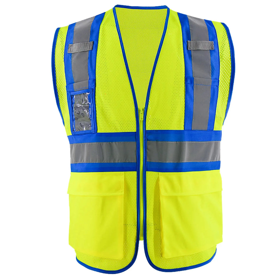 SMASYS Hi Vis Construction Safety Vest, Mesh Two-Tone Reflective Vest SMASYS Store